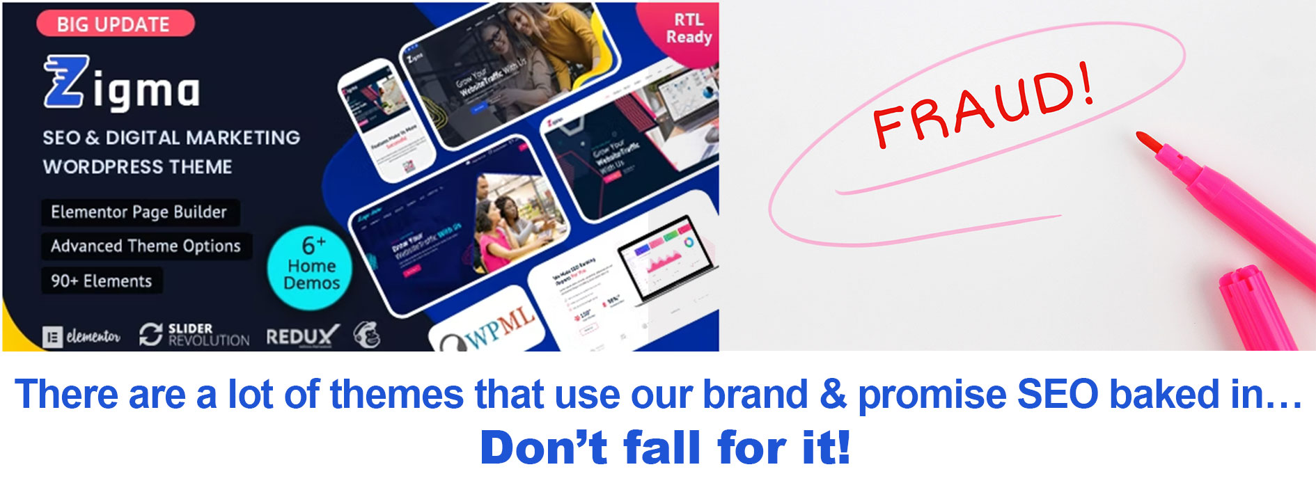 Zigma – SEO & Digital Marketing WordPress Theme is Fraud Zigma – SEO & Digital Marketing WordPress Theme is Fraud