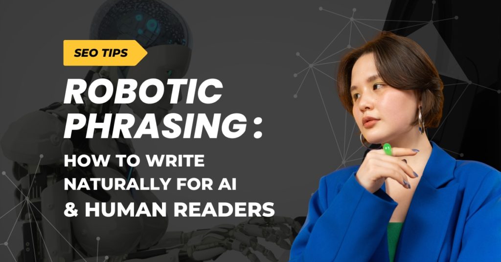 Avoiding Robotic Phrasing: How to Write Naturally for AI and Human Readers