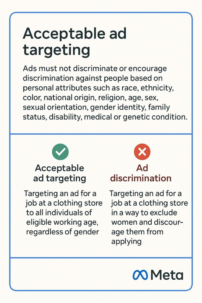 meta ads policy reminder