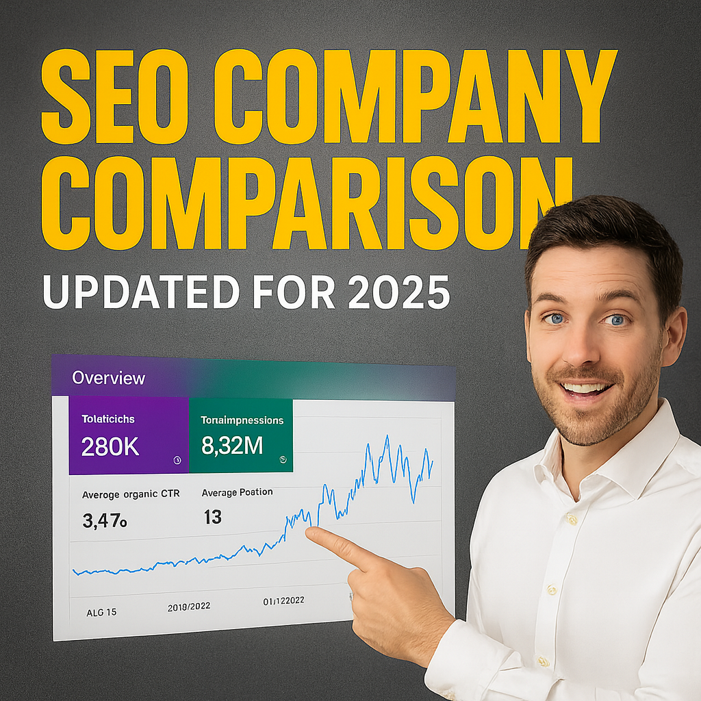 SEO company comparison 2025