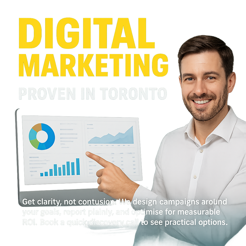 Digital Marketing in Toronto that proves ROI
