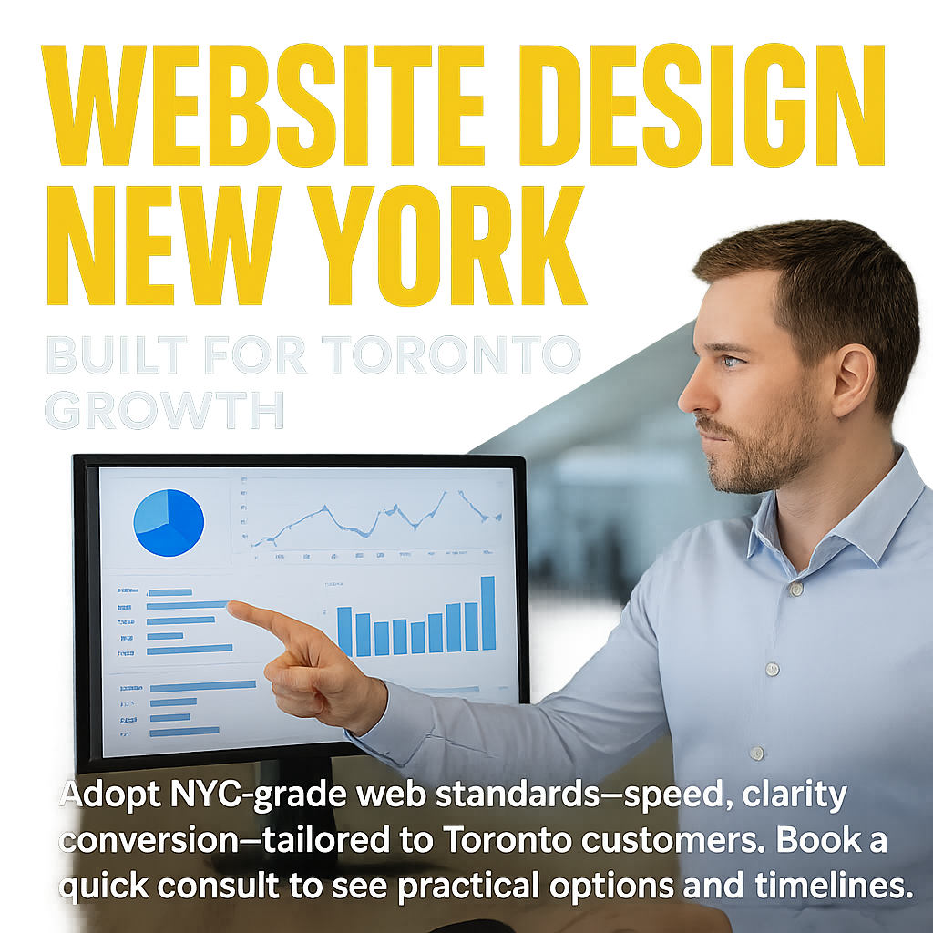 Website design New York ideas that boost Toronto conversions