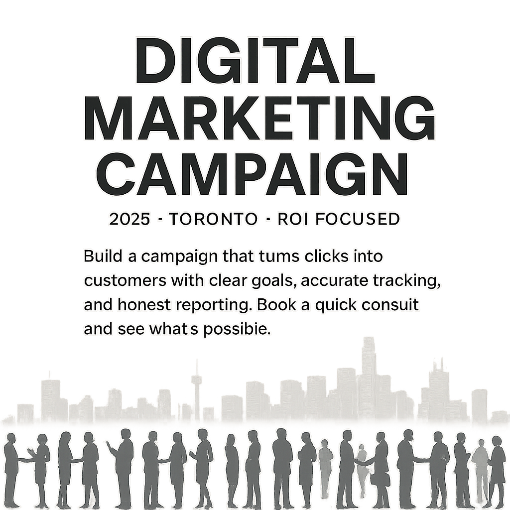 Digital Marketing Campaign Toronto for measurable growth