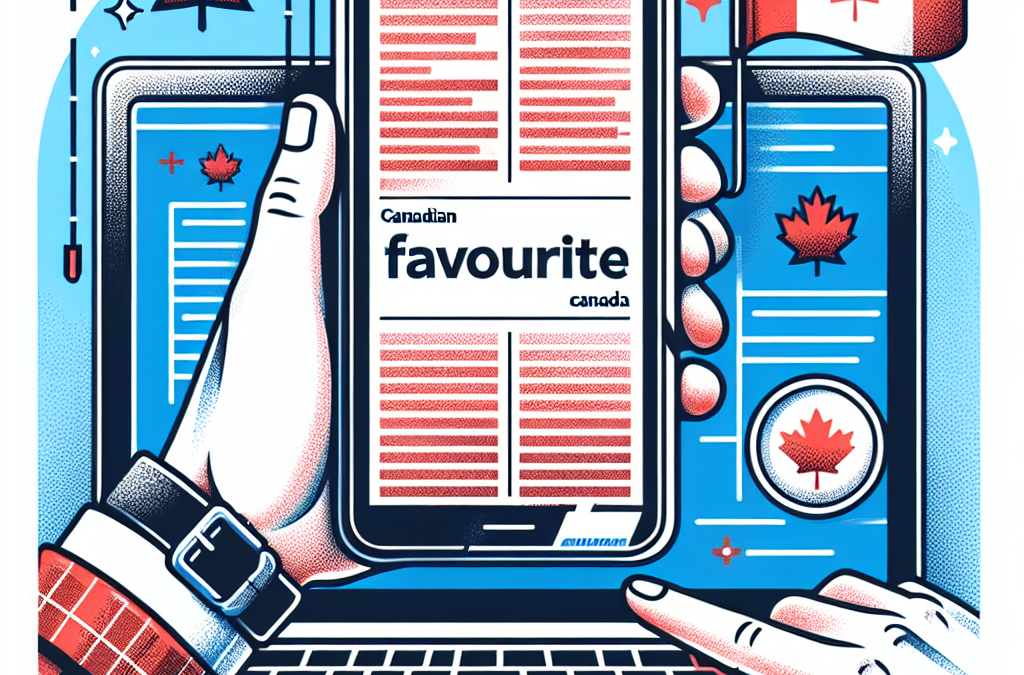 Exploring the Canadian Way to Spell “Favourite”