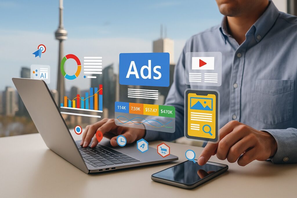 Digital ad Toronto Marketing Team