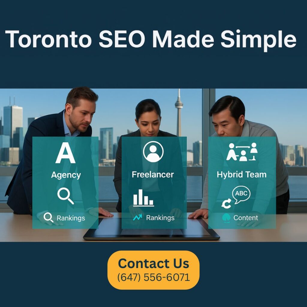 Seo Company choices in Toronto