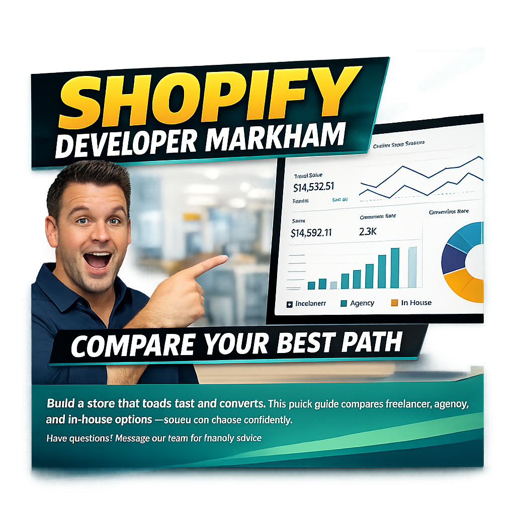 Shopify Developer Markham: Freelancer vs Agency vs In-house
