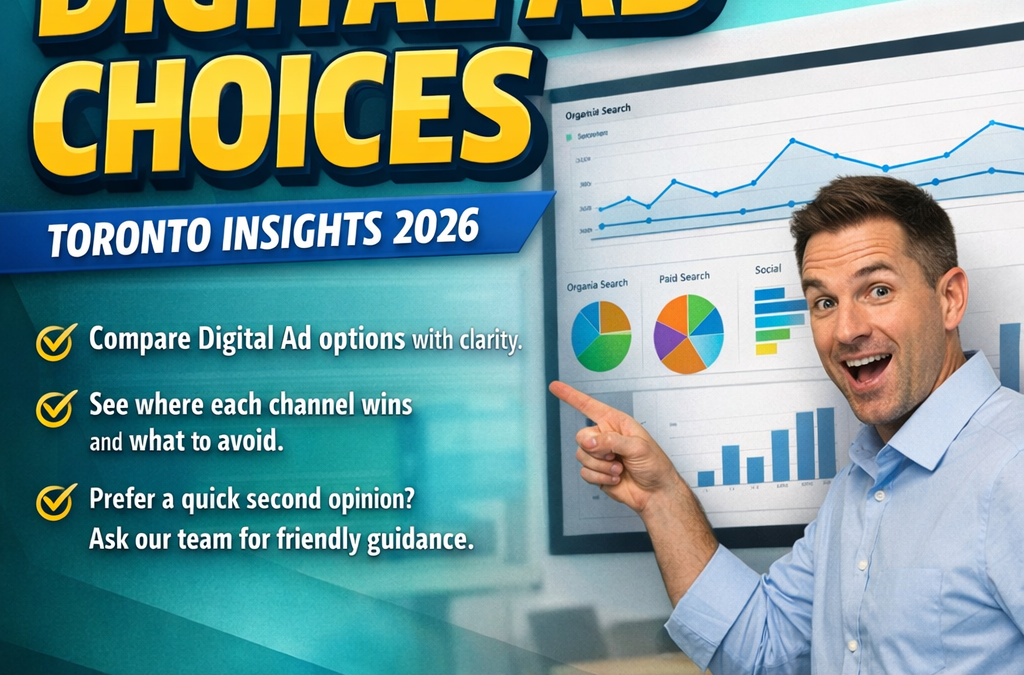 Digital Ad Options in Toronto: Compare Reach, Speed, Cost