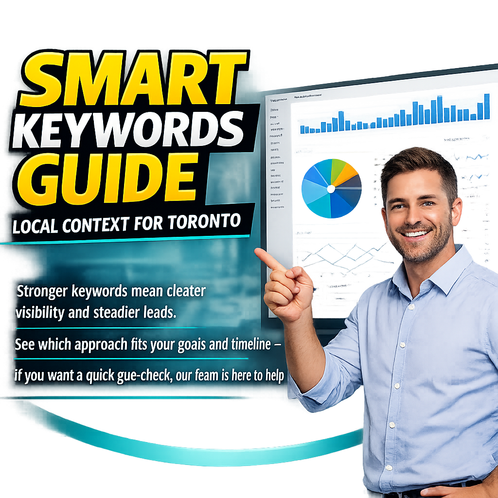 Keywords in Toronto: compare options for faster visibility