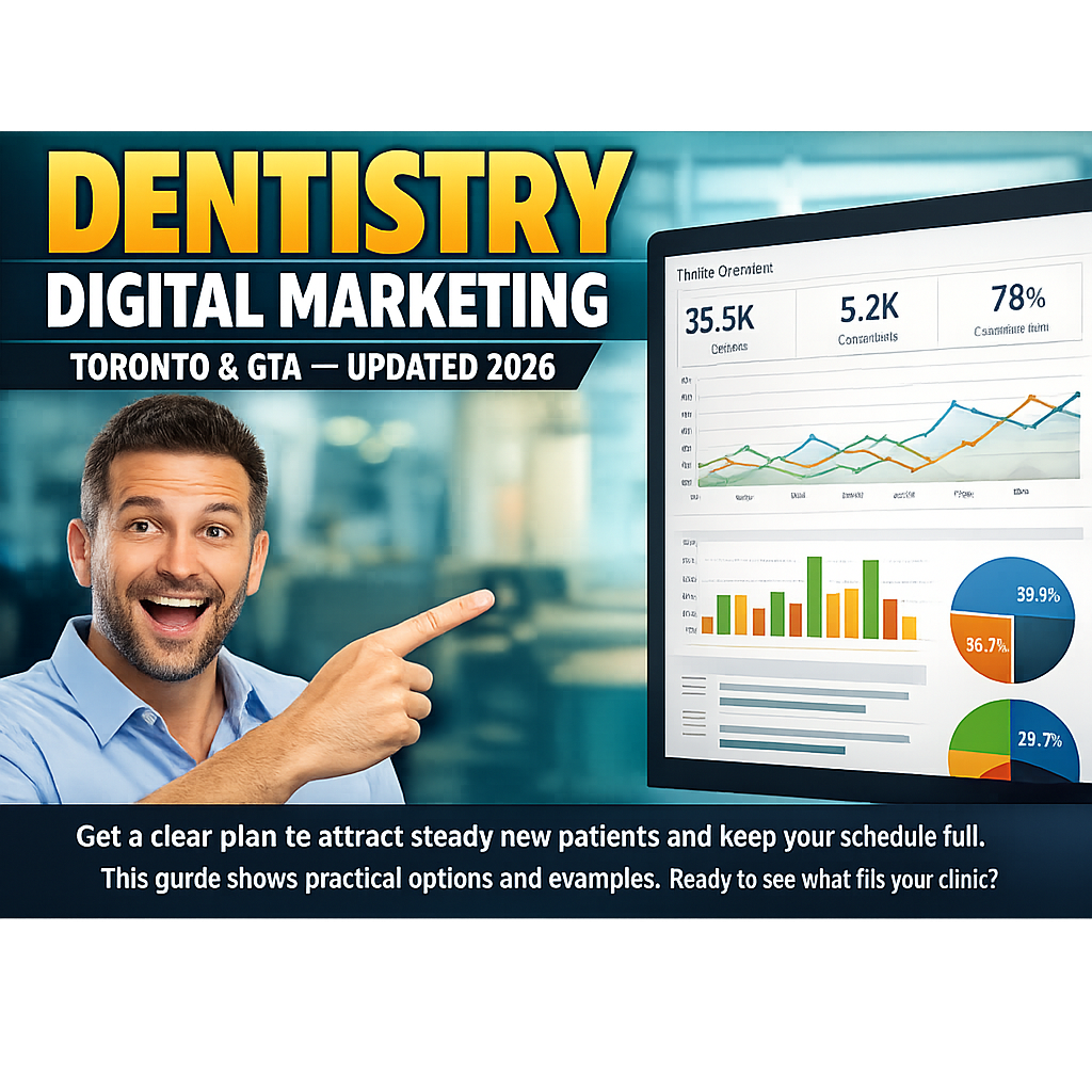 Dentistery Digital Marketing Toronto: Compare Smart Paths