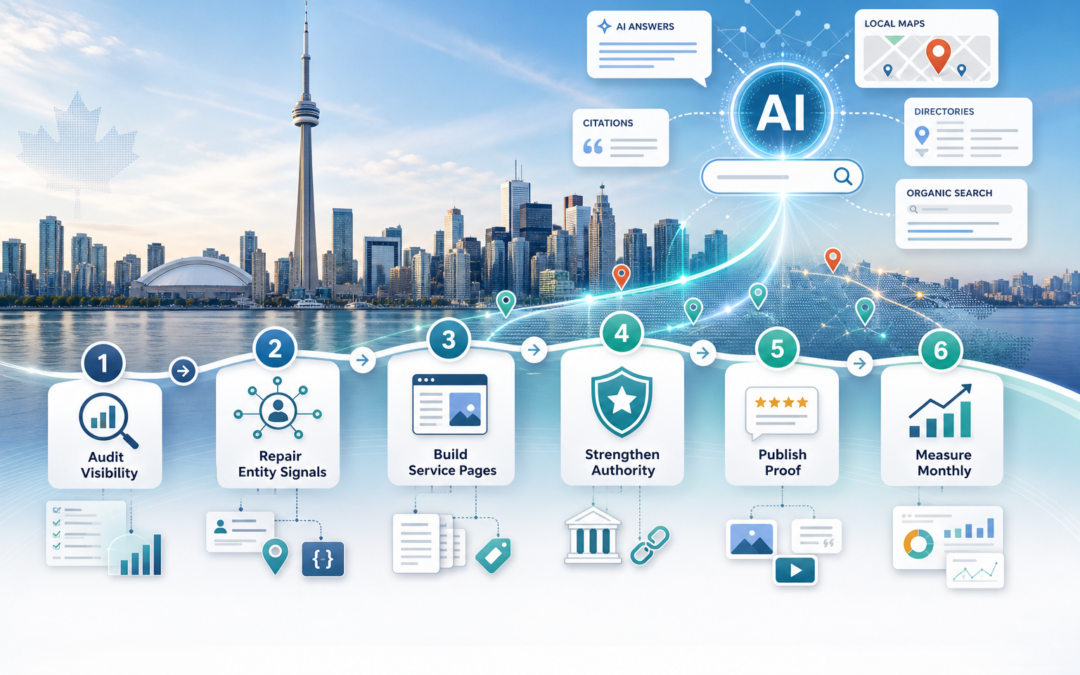 AI search visibility roadmap for Toronto businesses in 2026